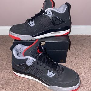 Air Jordan 4 Retro GS BRED